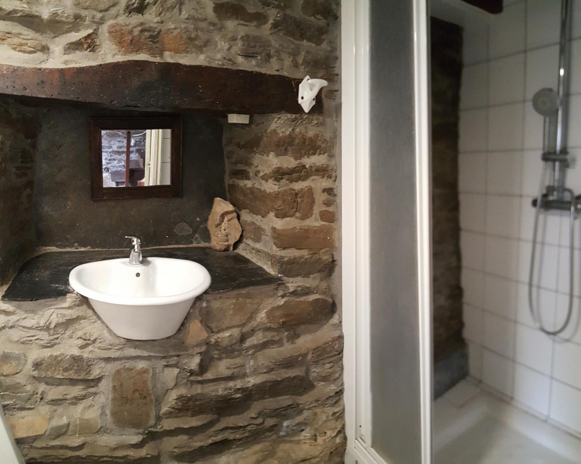 Pension Albergue A Pedra Sarria Eksteriør billede